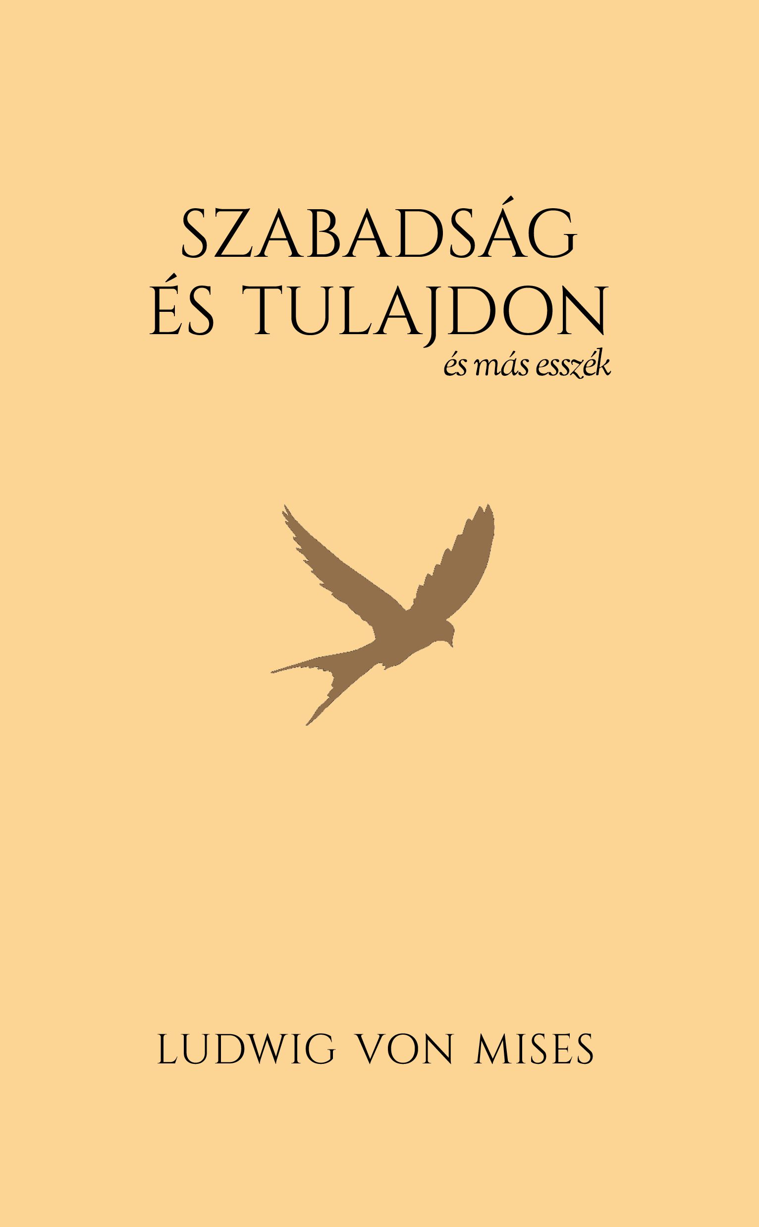 Szabadság és tulajdon borítója
